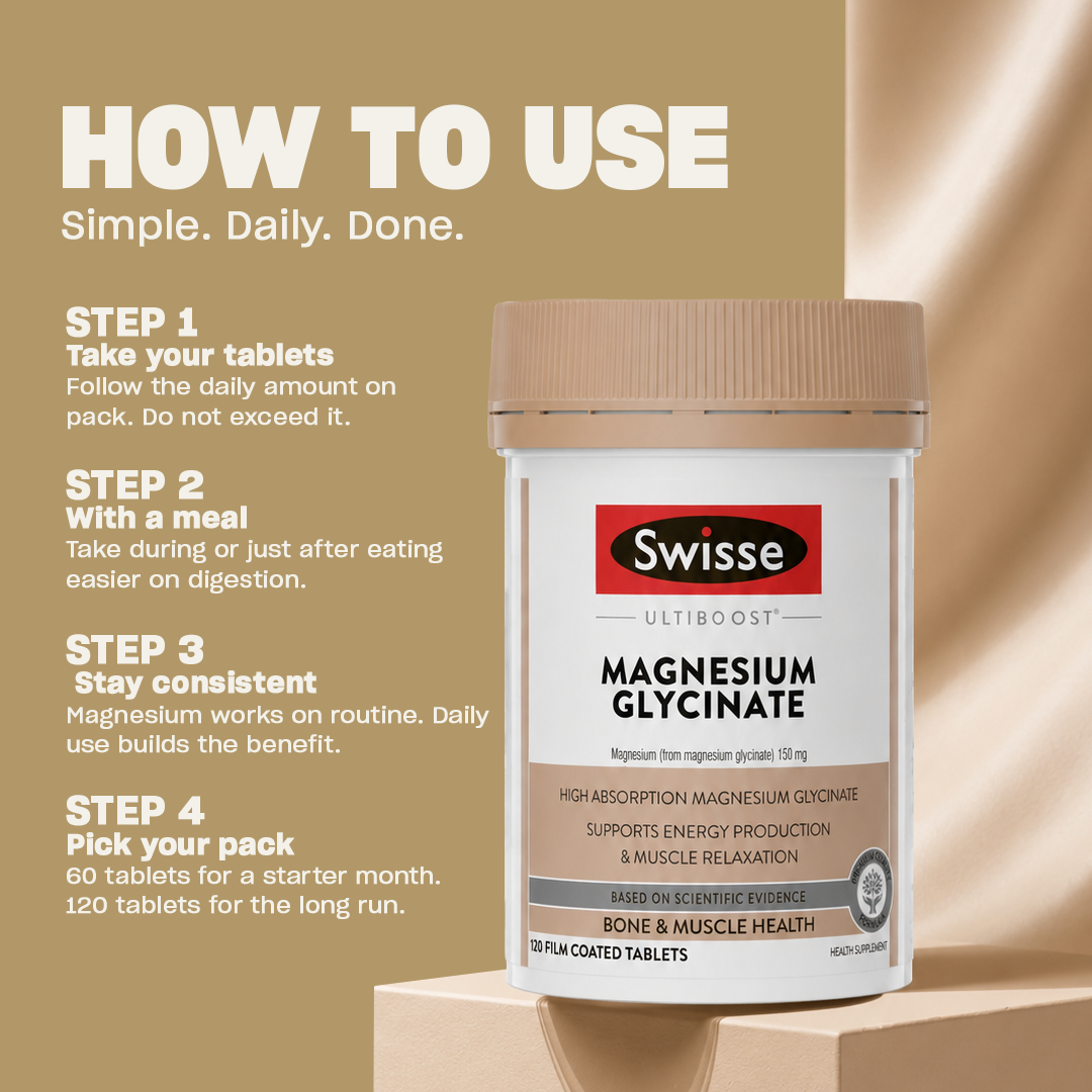 Swisse Ultiboost Magnesium Glycinate