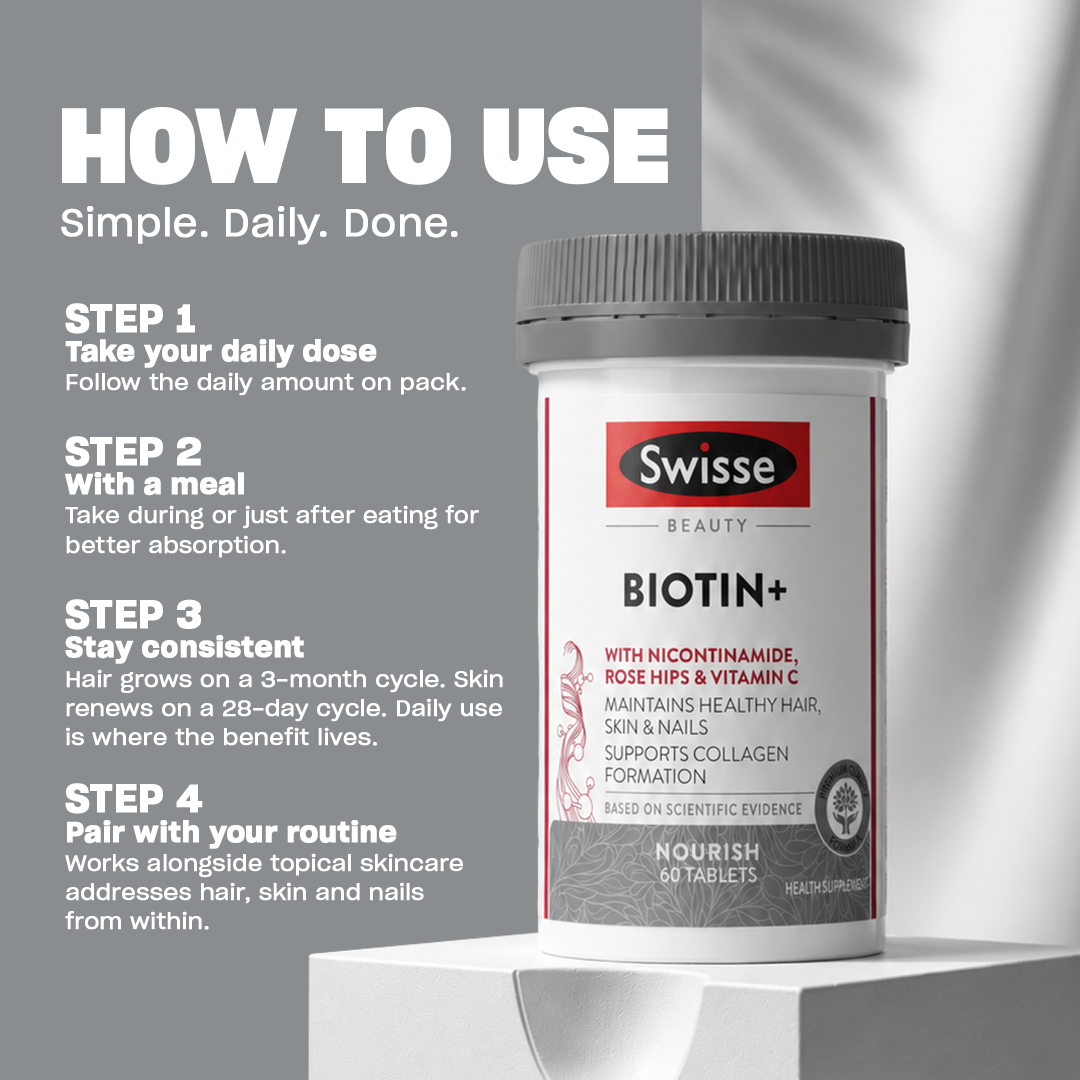 Swisse Beauty Biotin+