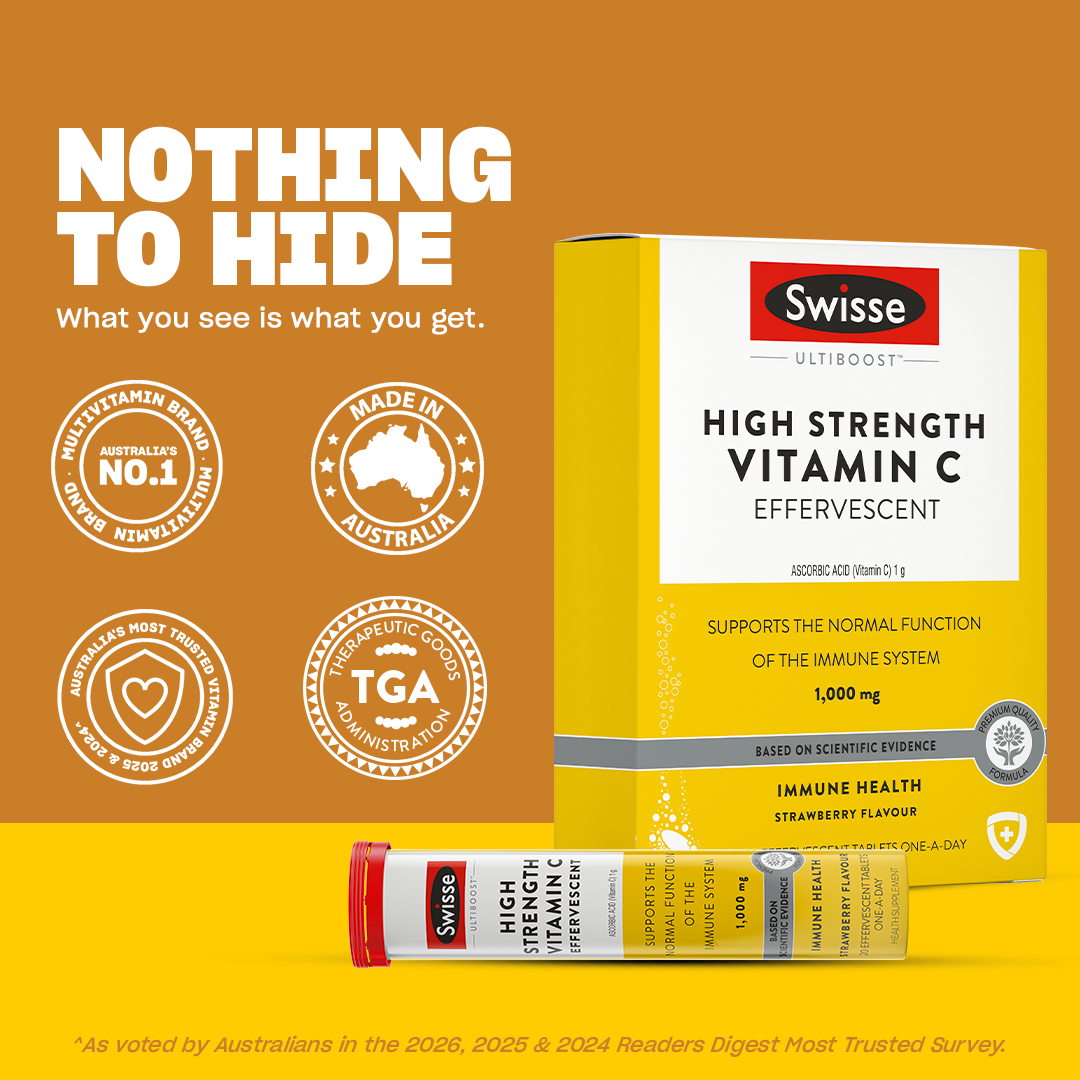 Swisse Ultiboost High Strength Vitamin C Effervescent