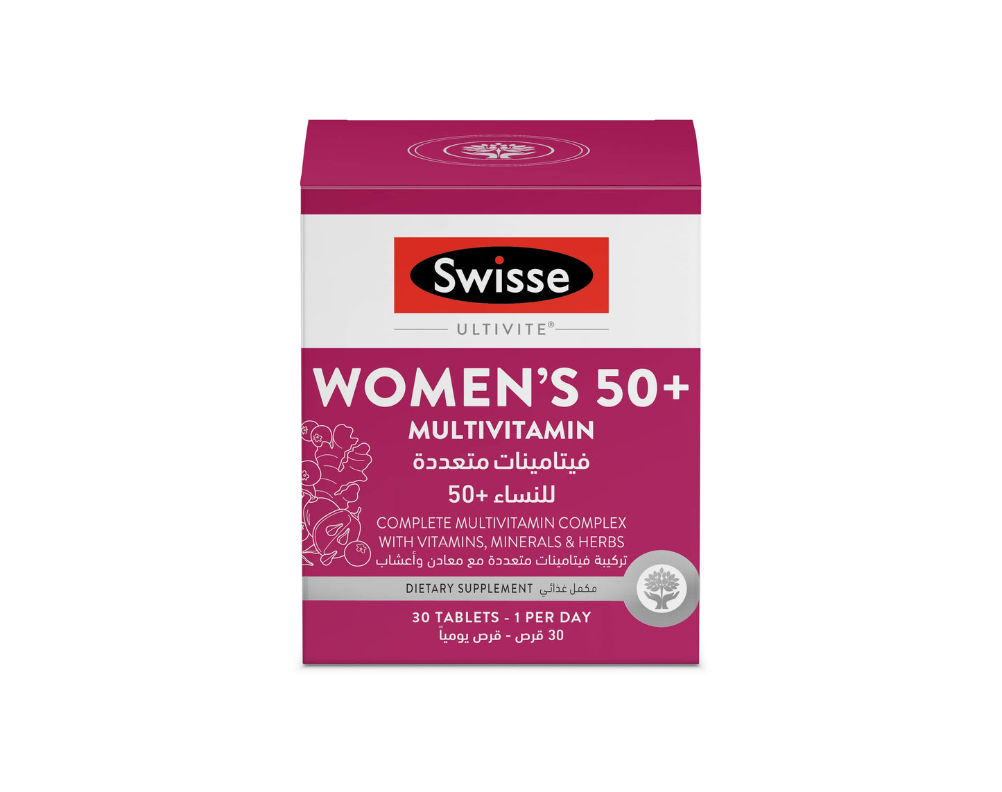 Swisse Womens 50+ Multivitamin SA Product Carton Front
