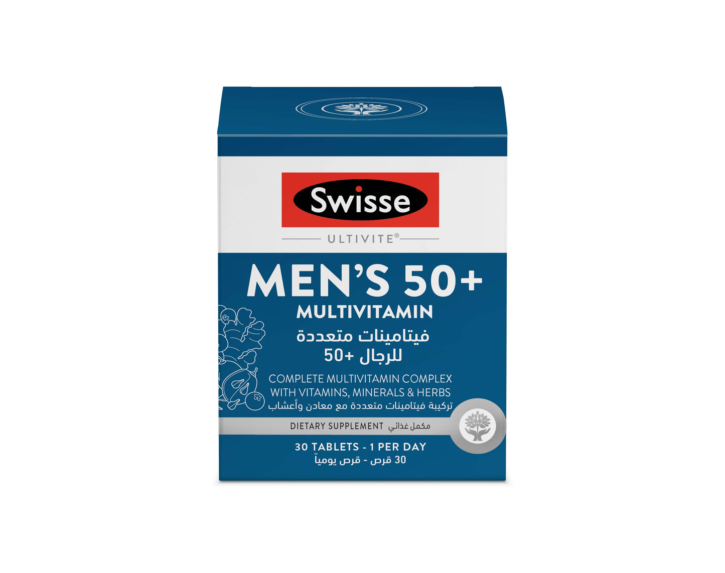 Swisse Mens 50+ Multivitamin Product Front Carton