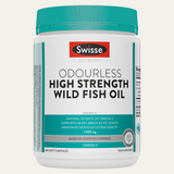 Swisse Ultiboost Odourless High Strength Wild Fish Oil 1500mg