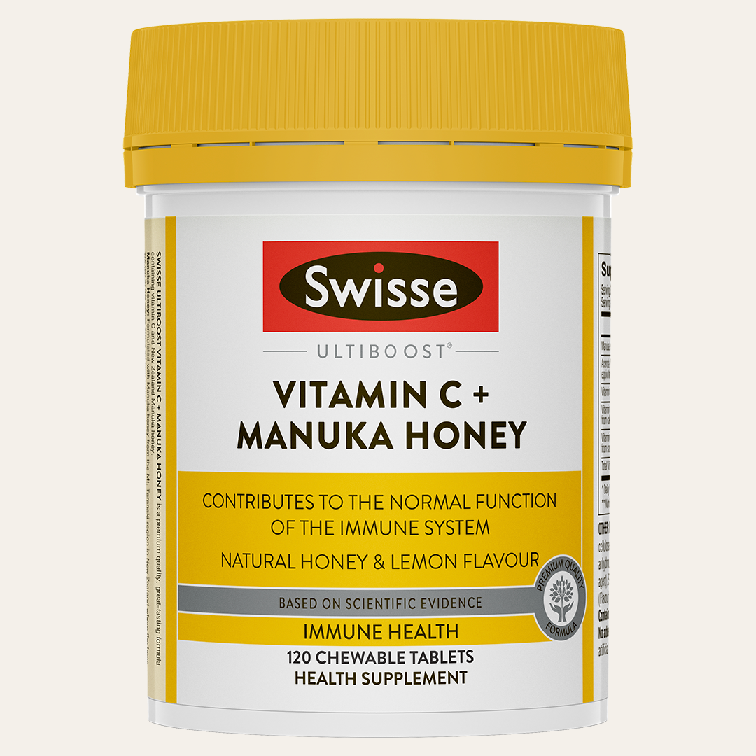 Swisse Ultiboost Vitamin C + Manuka Honey