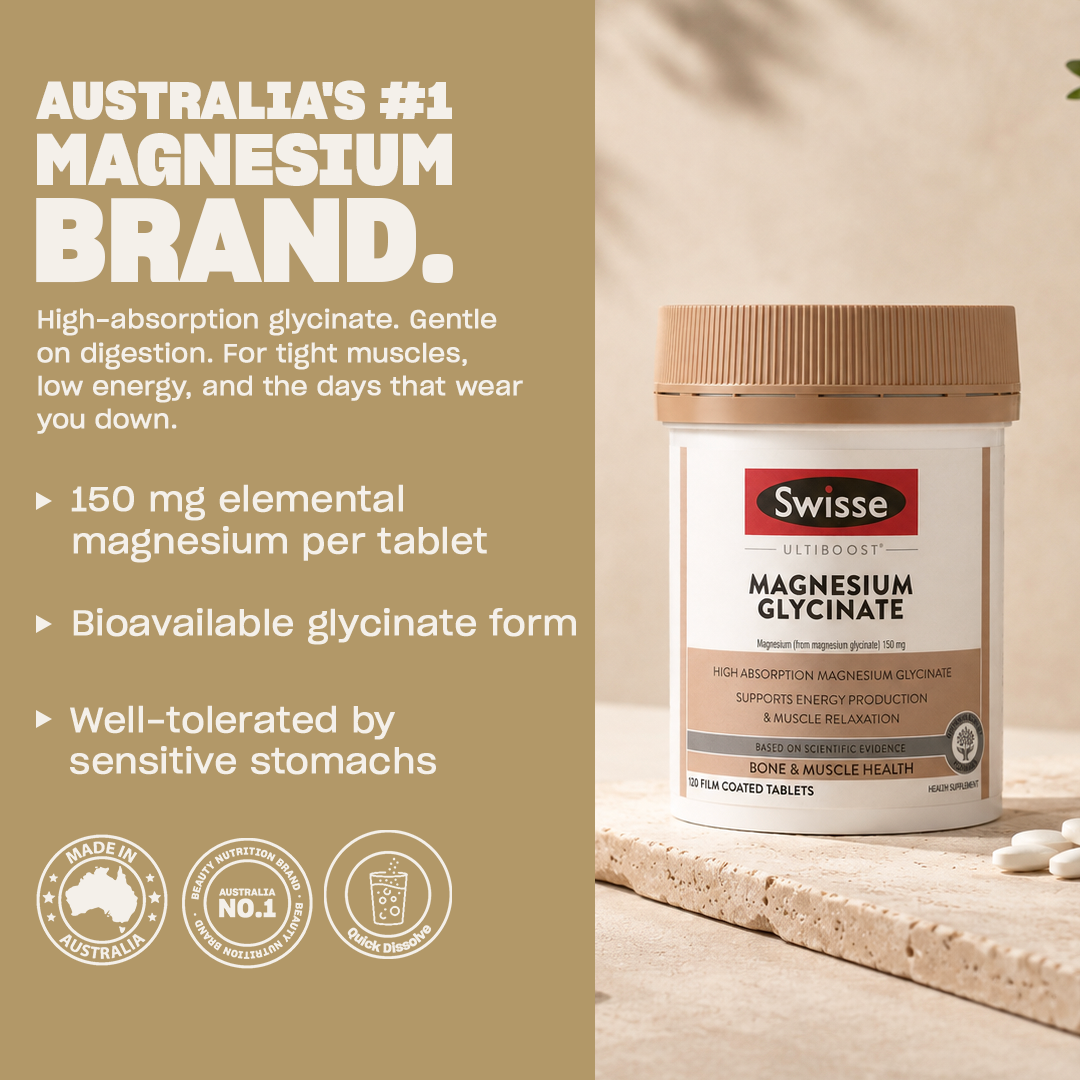 Swisse Ultiboost Magnesium Glycinate