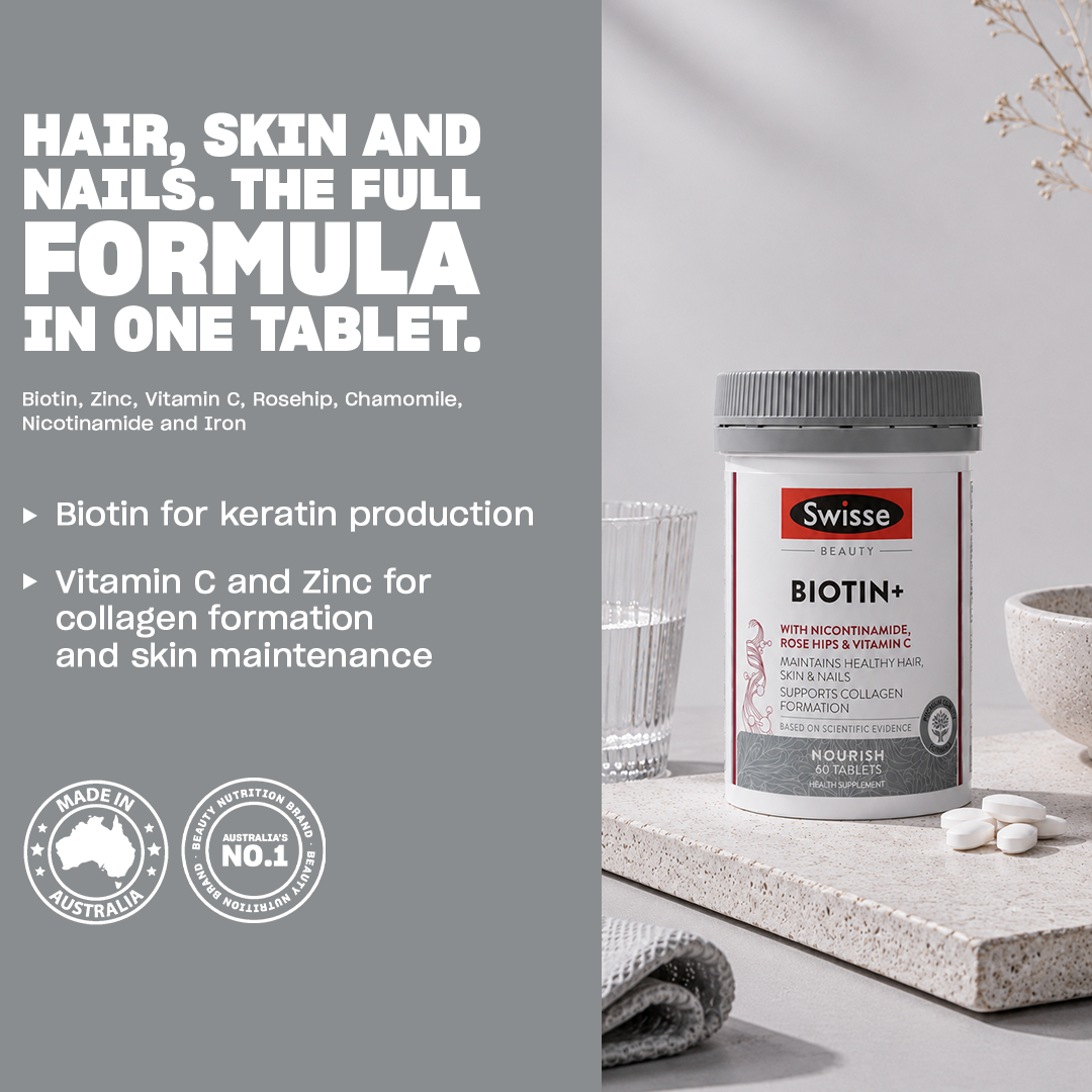 Swisse Beauty Biotin+