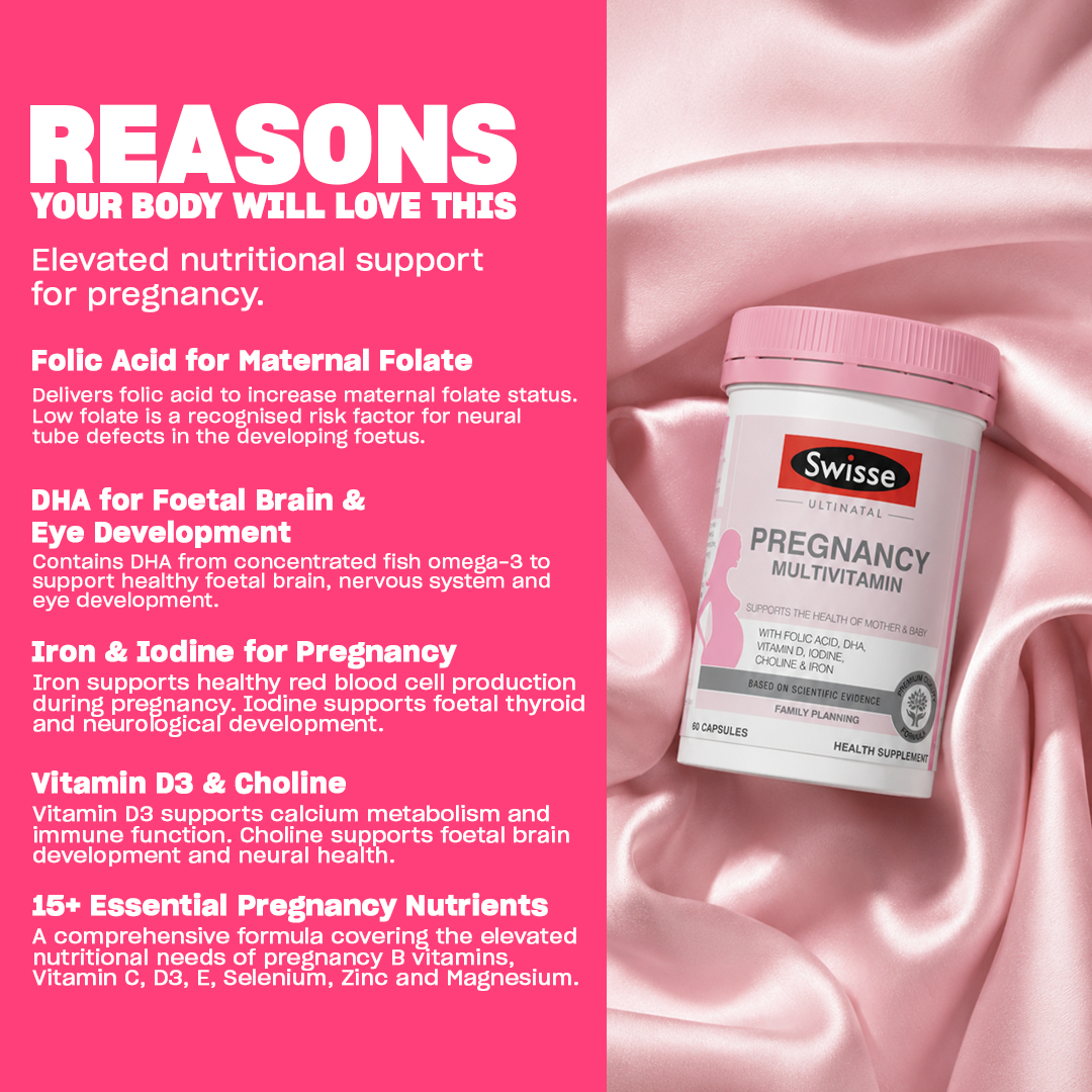 Swisse Ultinatal Pregnancy Multivitamin