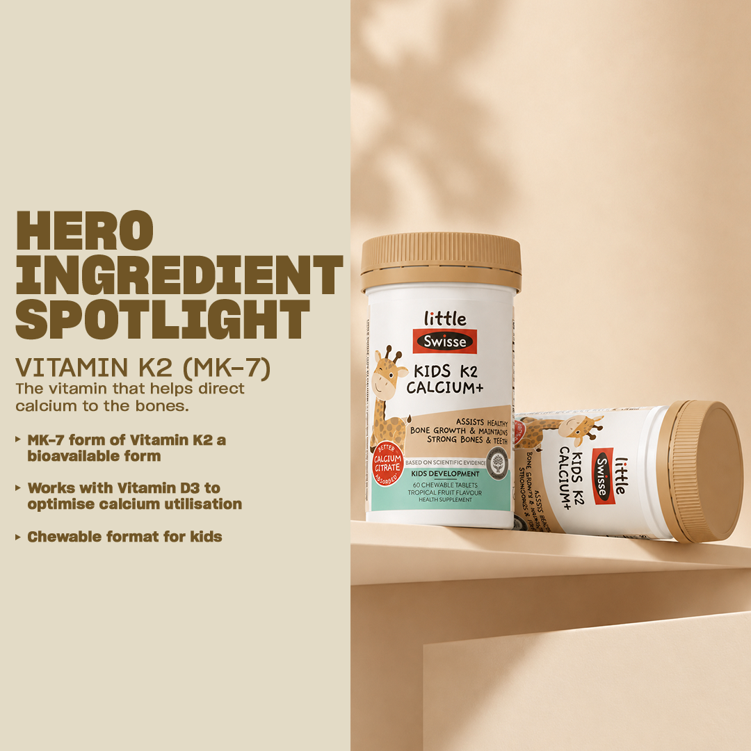 Little Swisse Kids K2 Calcium+