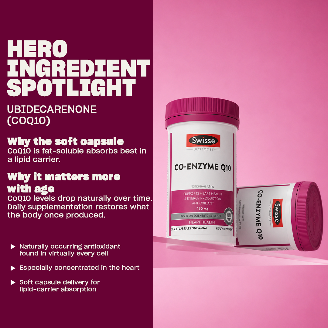 Swisse Ultiboost Co-Enzyme Q10