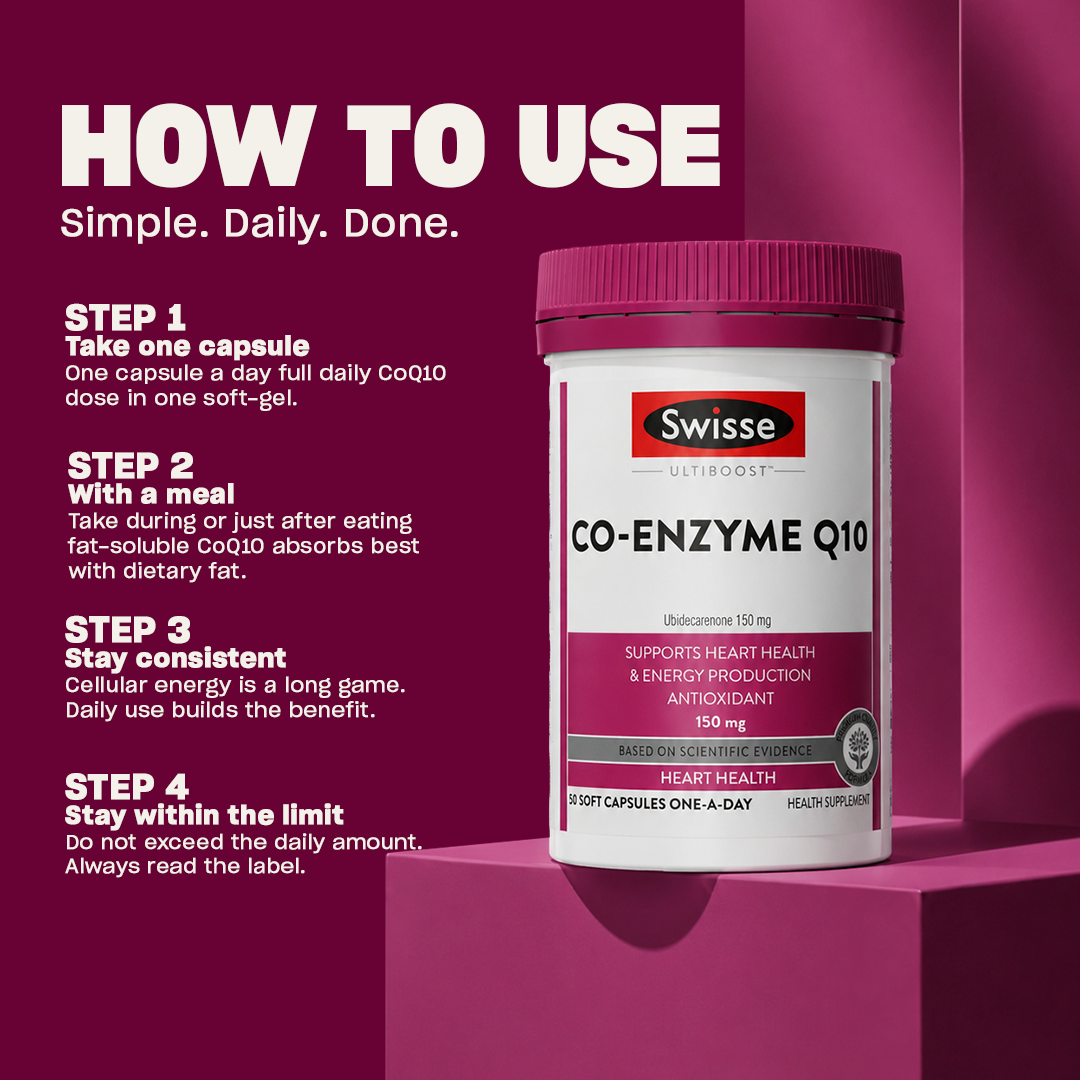 Swisse Ultiboost Co-Enzyme Q10