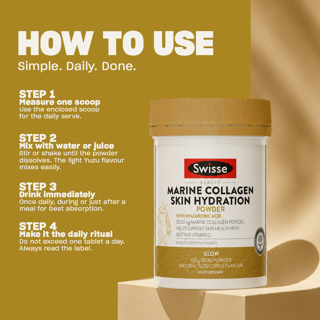 Swisse Beauty Marine Collagen Skin Hydration Powder