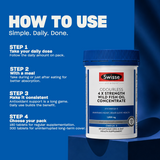 Swisse Ultiboost Odourless 4X Strength Wild Fish Oil Concentrate