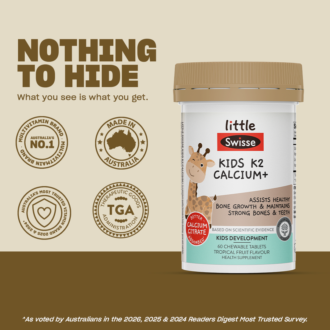 Little Swisse Kids K2 Calcium+